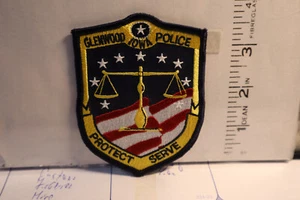 police patch   GLENWOOD POLICE IOWA - Picture 1 of 1