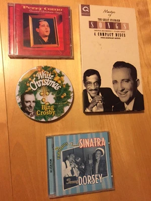 TONY BENNETT Masters of the Great Standard Songs Bing Crosby 4 CD BONUS SINATRA! - Image 1 of 2