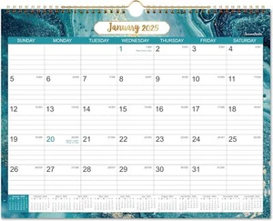 2025-2026 Calendar - 2025-2026 Wall Calendar With Julian Date, Jul 202 - Picture 1 of 7