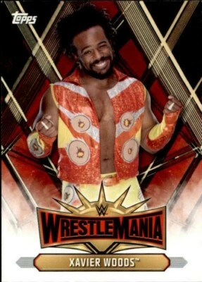 Xavier Woods 2019 Topps WWE Road To Wrestlemania Roster Card #WM-36 - Image 1 of 2