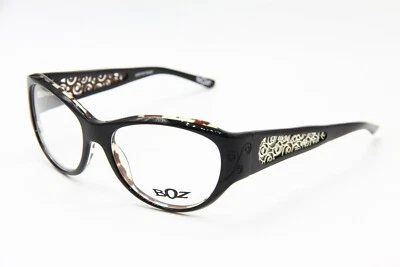 NUEVOS ANTEOJOS BOZ-JF REY ORACLE 0092 NEGROS AUTÉNTICOS RX 53-17 * Foto 1 de 3