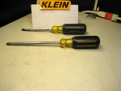 PEQUEÑO 602-4 IN.       Destornillador Punta Plana, PLUS MEDIA LUNA EXTRA #3 Punta Foto 1 de 4