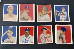 1988 RP of 1949 Bowman -Blank Back -60 Card Jackie Robinson, Yogi Berra & Doerr - Picture 1 of 12