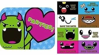 So So Happy Be Lucky Spread Love Invitaciones de fiesta de cumpleaños en vivo con sobres Foto 1 de 1