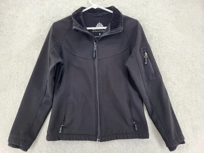 Snozu jacket platinum collection black size small zip up front w/zip Pockets - Image 1 of 4