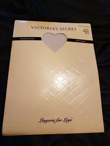 Pantyhose Stockings Victoria's Secret Size Medium Cream - Picture 1 of 11