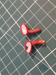 Specchietti retrovisori ricambio 1:18 Ferrari Lamborghini auto ricambio modelli Maisto Bburago - Foto 1 di 5