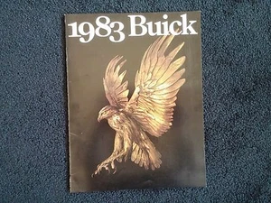 Brochure 1983 83 Buick, Century Electra LeSabre Regal Riviera Skyhawk Skylark - Picture 1 of 12