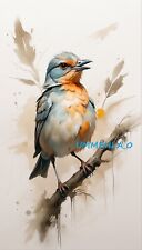 Digital Image Picture Photo Wallpaper Background Desktop Art | Sparrow Painting