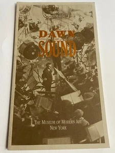Dawn of Sound Museum of Modern Art NY Exhibit Book (1989) Film Movie Art Essay - Picture 1 of 6