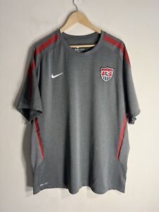 Nike Team USA Men's Soccer Don't Tread On Me Men's Sz XXL Gray Jersey