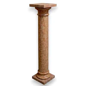 Red Verona Marble Column Italian Interior Design H 100Cm - Picture 1 of 1