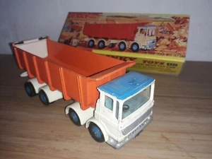 Dinky 925 Leyland Tipper Dump Truck Sand Gravel Complete & Replacement Box 09943 - Picture 1 of 9