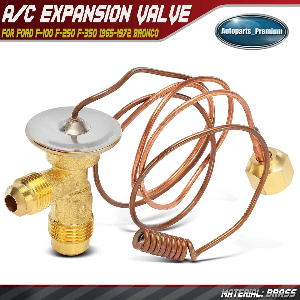 Válvula de expansão AC para Ford F-100 F-250 F-350 1965-1972 Bronco 1978 19189756 - Imagem 1 de 4