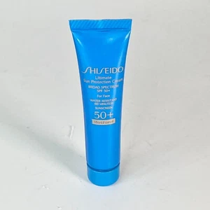 Shiseido Ultimate Sun Protection Face Cream SPF 50 Sunscreen Travel .34 oz New - Picture 1 of 3