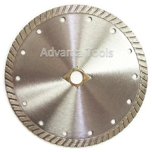 7" Turbo Rim General Purpose Diamond Saw Blade for Block Brick Concrete Masonry - Photo 1/1