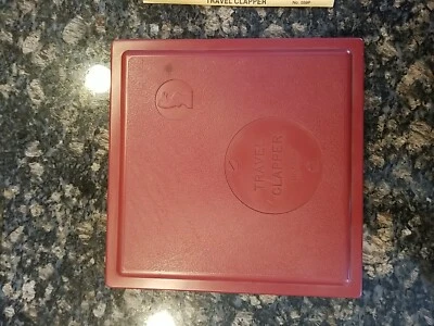 Vintage Drueke Travel Clapper No. 559P Complete Board Dice Game Orig Box - Image 1 of 4