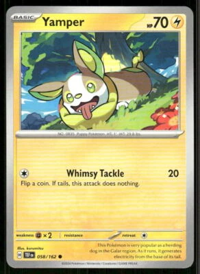 SV05: Temporal Forces #058/162 Yamper - Image 1 of 2