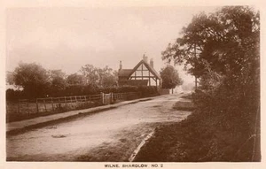 Wilne Shardlow No 2 Nr Castle Donington unbenutzt RP PC - Bild 1 von 1