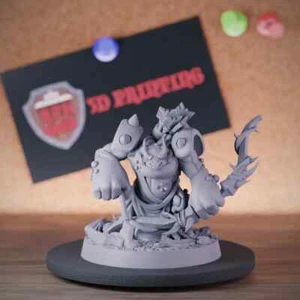 Grung Archer Miniature Frogfolk Monster Dungeons and Dragons Mini DnD 5e TTRPG - Picture 1 of 8