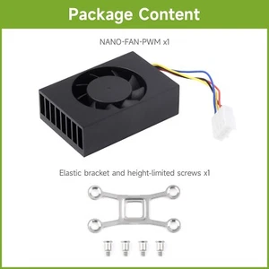 Waveshare Dedicated Cooling fan for Jetson Nano Mini Speed-Adjustable Fan DC 5V - Picture 1 of 18
