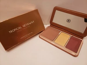 Anastasia Face Palette Bronzer/Highlighter/Blush Tropical Get Away 0.62 Oz Total - Picture 1 of 2