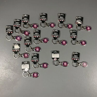 LOT OF 15 - Washington Nationals Durable Metal Key Ring Keychain MLB Baseball - Image 1 of 4