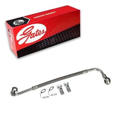 Línea de suministro de aceite turbocompresor Gates para GMC Sierra 2500 HD 2001-2004 Foto 1 de 2