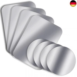 LUCPICT Metallplatte für Magnete, 8 Stück Metallplättchen Selbstklebend, Ul - Bild 1 von 8
