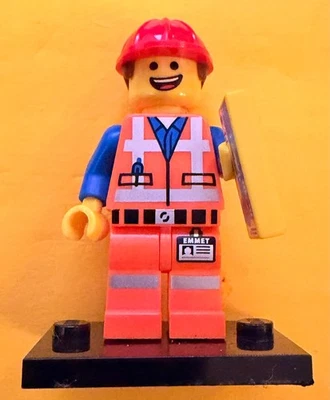 LEGO The Movie Series 1 Collectible Minifigures 71004 - Hard Hat Emmet - Image 1 of 2