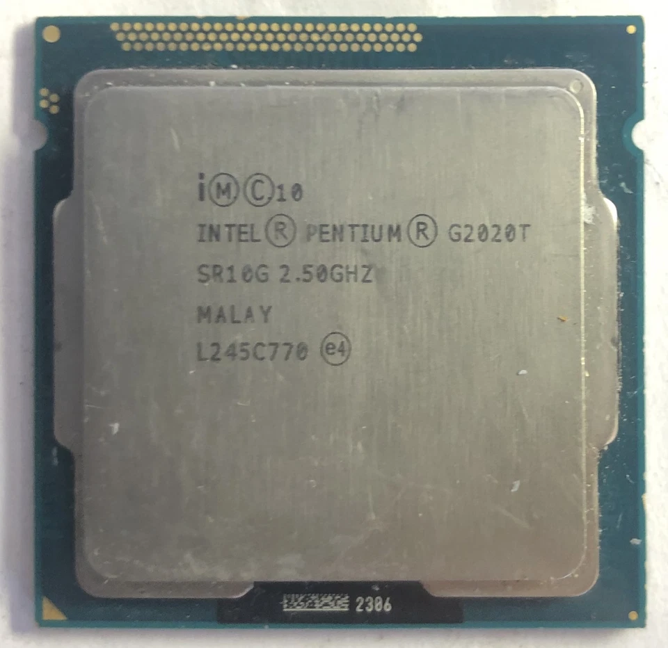 Intel Pentium G2020T Desktop CPU Processor- SR10G - Image 1 of 1