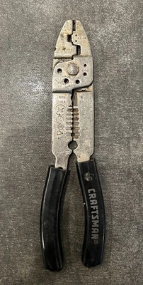 Cortador de alambre Craftsman pelacables HECHO EN EE. UU. 10-22 Awg Foto 1 de 2