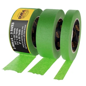 3/4, 1-1/2, 2 Inch (0.7", 1.41", 1.88" x 55 Yards) Automotive Masking Tape Kit - Picture 1 of 5