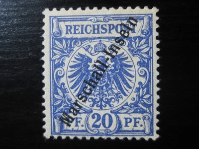 MARSHALL-INSELN GERMAN COLONY Mi. #4II scarce mint stamp! CV $72.00 - Image 1 of 2