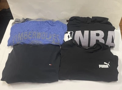 Mens Long Sleeve Shirts Bundle Of 4 Sz. 2XL 2 Are Missing The Strings - Image 1 of 4