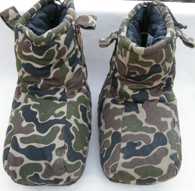 ICEBREAKER Camo Treestand Hunting INSULATED BOOT COVERS BLANKET Size M + Strap - Image 1 of 4