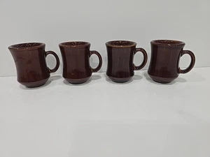 Crestware Coffee Mug *Set Of 4* Restaurant Style Brown Country Diner MCM - Picture 1 of 6