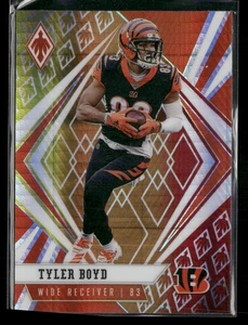 2020 Panini Phoenix #41 Tyler Boyd Fire Burst Cincinnati Bengals - Picture 1 of 2
