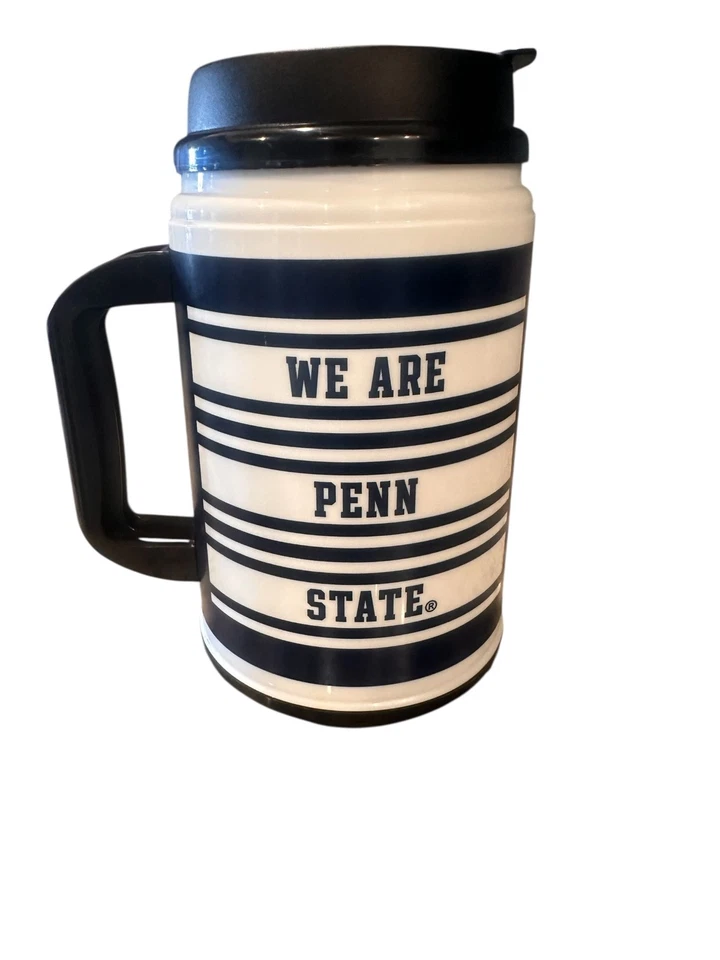 Victoria's Secret PINK Chug Mug Penn State Blue and white 24 oz - Image 1 of 2