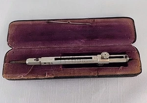 Vintage B K ELLIOTT CO GERMANY Proportional Divider & Case Drafting Artist - Picture 1 of 10