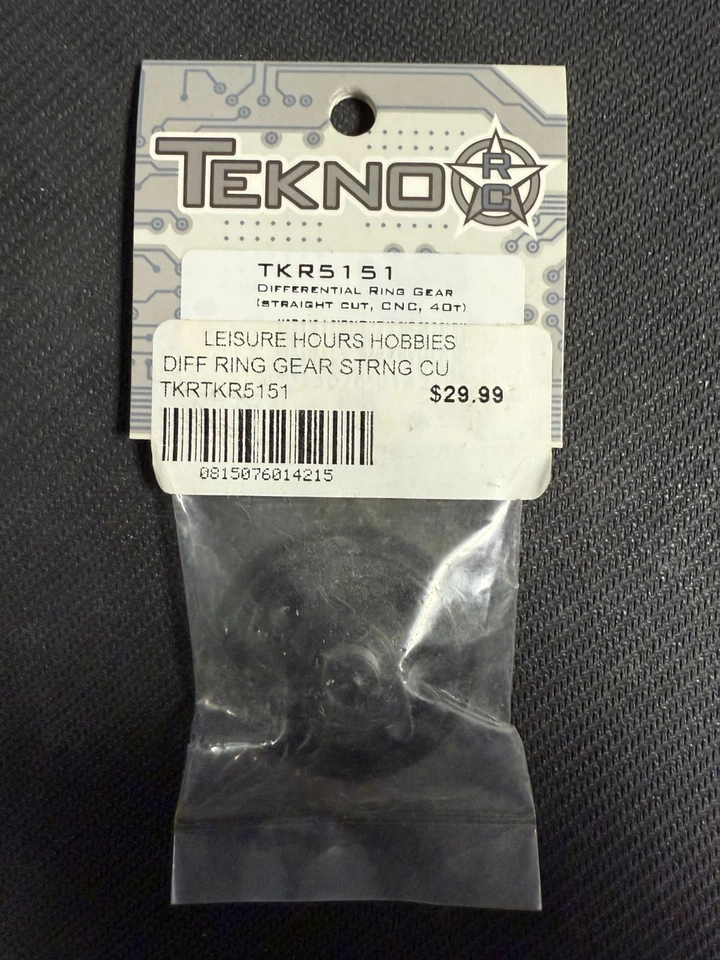 TEKNO-TKR5151-DIFFERENTIAL GRAR-STRAIGHT CUT-40T - Image 1 of 1