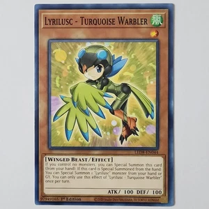 (3x) Lyrilusc - Turquoise Warbler - LED8-EN044 - NM - Common - 1st ed - Yugioh - Picture 1 of 1