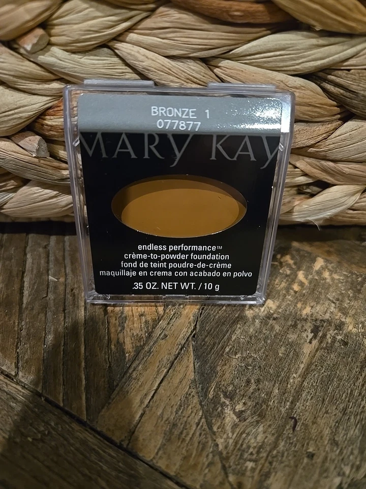 Mary Kay BRONZE 1 Endless Performance Creme to Powder Foundation .35 oz BNIB - Image 1 of 1