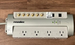 Acondicionador de línea eléctrica Panamax 8 salidas y protector contra sobretensiones filtro RF PM8-HT - Imagen 1 de 8