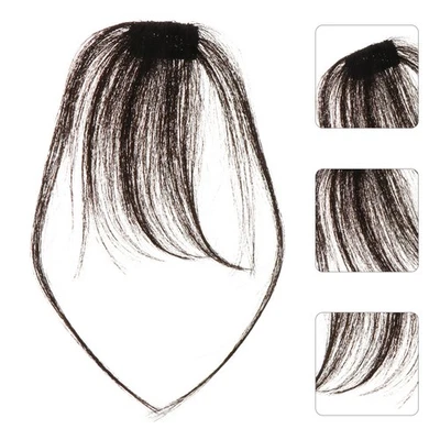Bang Hair Clip Hair Bang Haarteil Clip in Hair Air Bangs Clip in Fransen - Bild 1 von 4