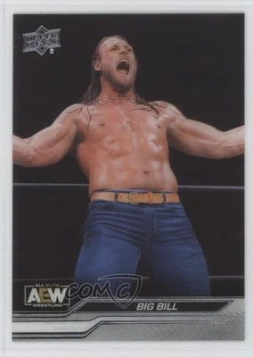 2024 Upper Deck AEW All Elite Wrestling Clear Cut Big Bill #43 Rookie RC - Image 1 of 2