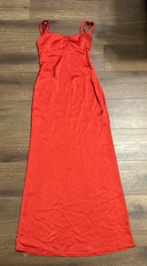 Princess Polly Strauss Maxi Dress Red Princess Polly Size 2 READ - Picture 1 of 9