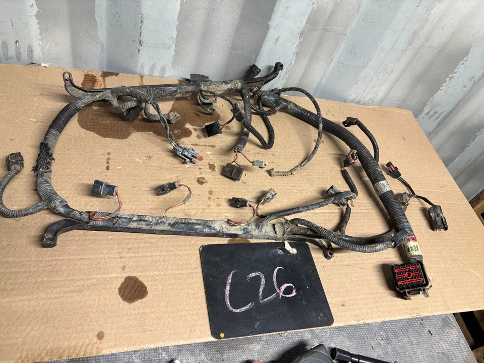 1992 1993 95 FORD TRUCK BRONCO F150 F250 302 5.0 FUEL INJECTION WIRING HARNESS - Image 1 of 4