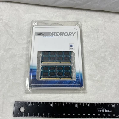 Crucial by Micron Apple Mac Compatible Memory 8 GB (4GB x 2) Kit NEW - Image 1 of 4