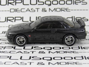 Hot Wheels LOOSE Black NISSAN SKYLINE GT-R GTR (BNR32) Custom Swap w/Real Riders - Picture 1 of 9